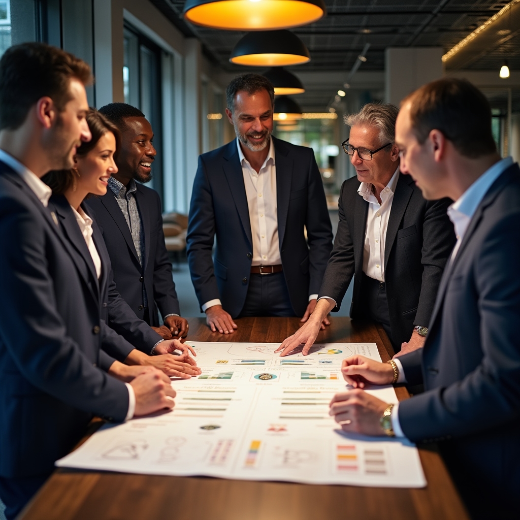 Tím Learning Capitnar pri spoločnej práci